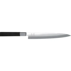 Couteau yanagiba Kai Wasabi Black, pour sashimi, 21 cm
