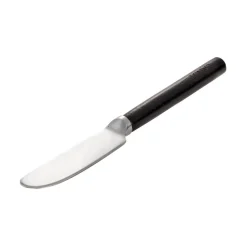 Couteau à beurre Ernst avec manche en bois, noir