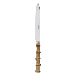 Couteau de cuisine Panda, Acier inoxydable-bambou