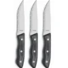 Couteau à steak Hercule XXL lot de 3, Noir