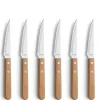 Couteau à steak Pizza lot de 6, Chêne