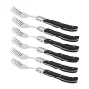 Couteaux à steak Laguiole By Hâws, lot de 6, Black Wood