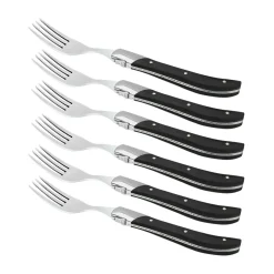 Couteaux à steak Laguiole By Hâws, lot de 6, Black Wood
