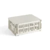 Couvercle Colour Crate médium, Off-white