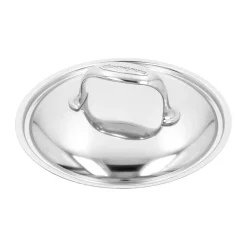 Couvercle Demeyere Atlantis 7 en acier inoxydable, Ø22 cm
