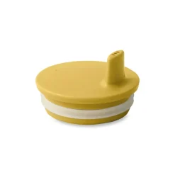 Couvercle pour tasse en mélamine Design Letters, Mustard