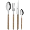 Couvert Bistrot 24 Pièces, Teak wood