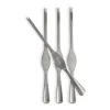 Couvert à fruits de mer Sivan, lot de 4, Argent