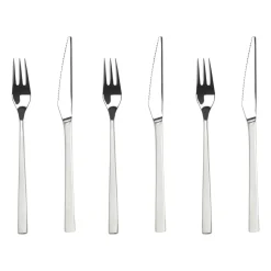 Couverts à barbecue Fuga 12 Pièces, Acier inoxydable