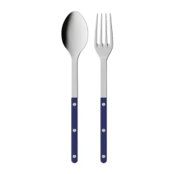 Couverts de service Bistrot Solid, 2 pièces, Navy blue