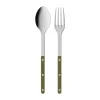 Couverts de service Bistrot Solid, 2 pièces, Green fern