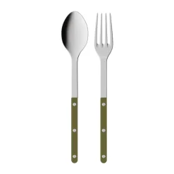 Couverts de service Bistrot Solid, 2 pièces, Green fern