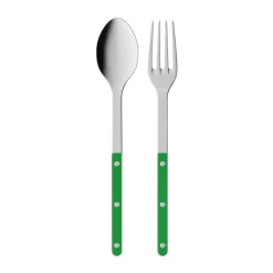 Couverts de service Bistrot Solid, 2 pièces, Garden green