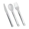Couverts pour enfants Lupo Pippi, 9 pièces, Argent