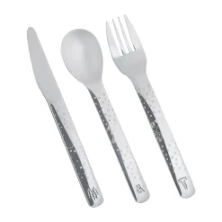 Couverts pour enfants Lupo Pippi, 9 pièces, Argent