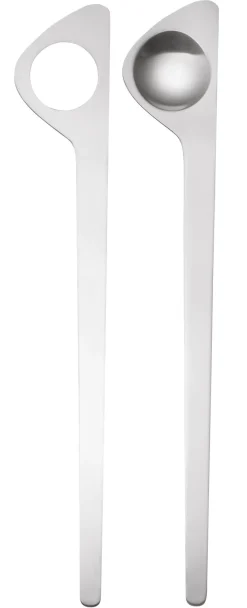 Couverts à salade AJ cylinda-line, acier inoxydable