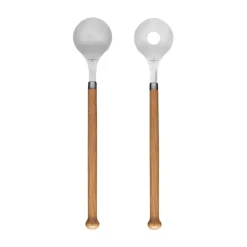 Couverts à salade Nature, lot de 2, Chêne