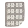 Couverture chenille Little me, gris