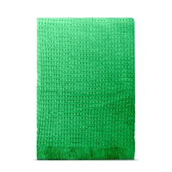 Couverture en coton Stockholm 130x180 cm, Racing green