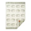 Couverture enfant Hedgehog 65x90 cm, Vert