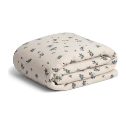 Couverture matelassée Blueberry Muslin, 100x140 cm