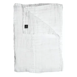 Couvre-lit Hannelin blanc, 160x260 cm