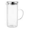 Cruche Kay 1,3 L, Verre-acier inoxydable