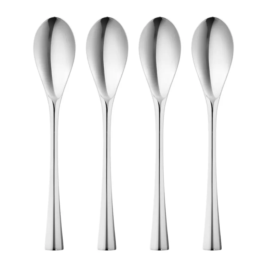 Cuillère à dessert Cobra 4 pièces, Acier inoxydable
