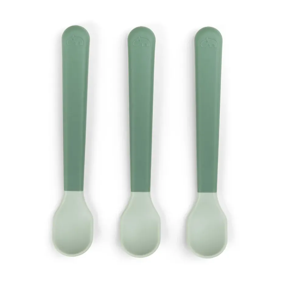 Cuillère Easy-grip foodie, lot de 3, Vert