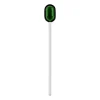 Cuillère à latte verre Muurla 15,5 cm, Green-clear