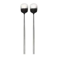 Cuillère à longdrink Ernst, lot de 2, Acier inoxydable