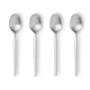 Cuillères à entrée-dessert Dorotea, lot de 4, acier inoxydable