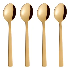 Cuillère à soupe Raw, lot de 4, Or