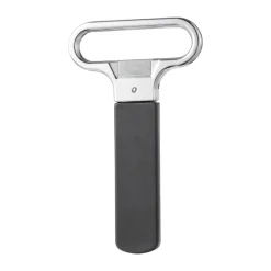 Décapsuleur et tire-bouchon Vale 11×6,4×1 cm, Noir-argent