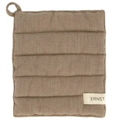 Dessous de plat Ernst coton, Taupe