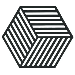 Dessous de plat Hexagon, noir