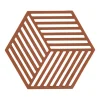 Dessous de plat Hexagon, Terracotta