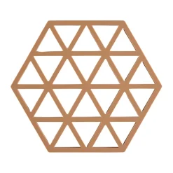 Dessous de plat Triangle, Light Terracotta
