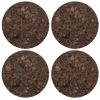 Dessous de verre Cork Lot de 4, Smoked