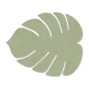 Dessous de verre Monstera Leaf Nupo, Vert olive