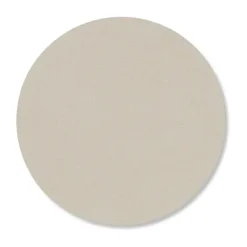 Dessous de verre Nupo circle, Oyster white