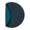 Dessous de verre Nupo circle réversible 1 pièce, Midnight blue-petrol