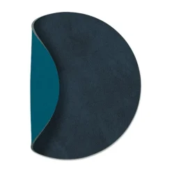 Dessous de verre Nupo circle réversible 1 pièce, Midnight blue-petrol