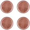Dessous de verre Serenity Lot de 4, Rose down