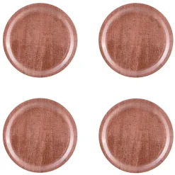 Dessous de verre Serenity Lot de 4, Rose down