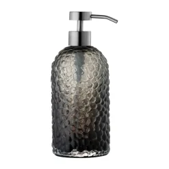 Distributeur de savon Arura 16 cm, Svart-silver
