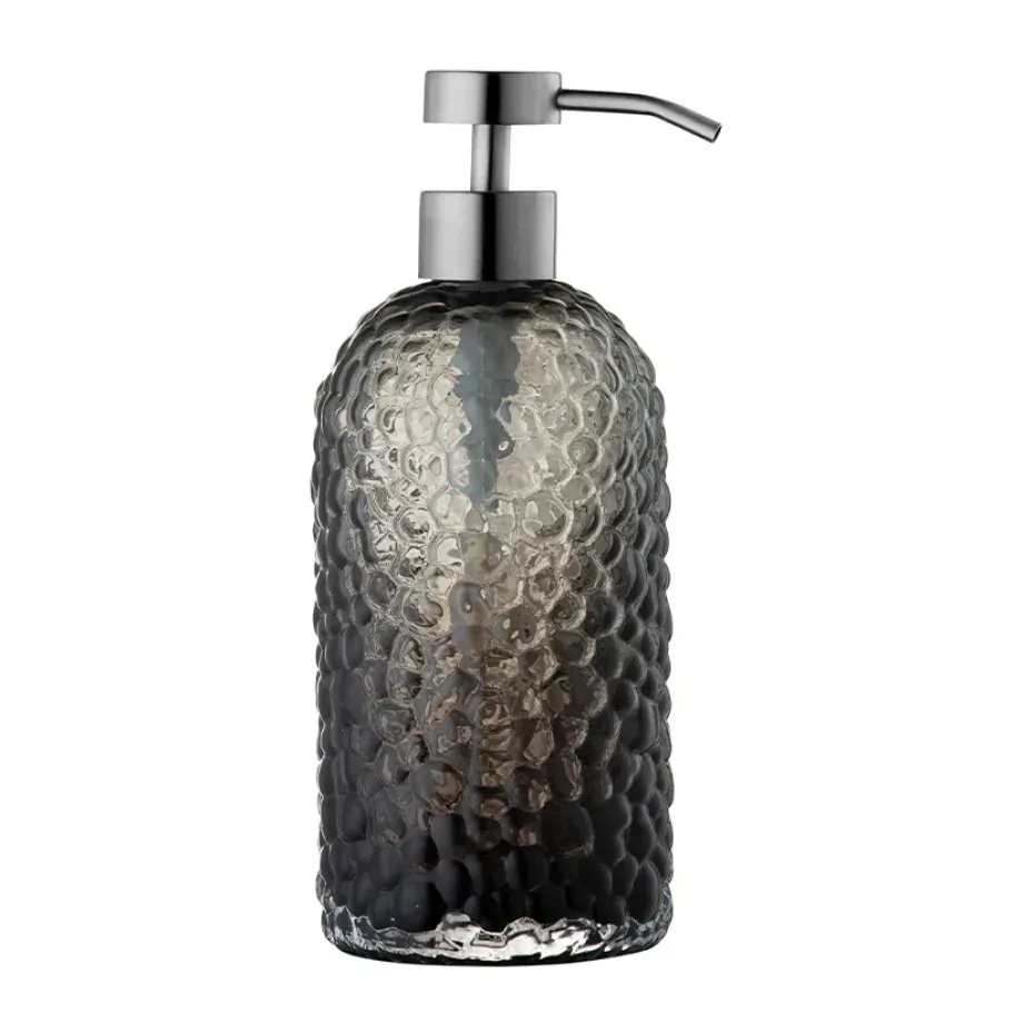 Distributeur de savon Arura 20 cm, Svart-silver