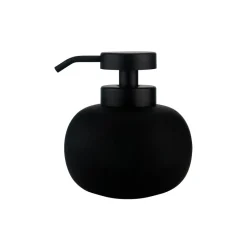 Distributeur de savon Lotus bas, noir