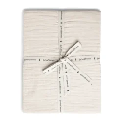 Drap-housse Eggshell Muslin, 160x200x30 cm