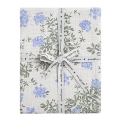 Drap-housse Plumbago Muslin, 90x200x30 cm